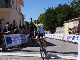 Olympia Norrid-Mortensen gana en Cifuentes y se viste de líder en la Vuelta a Castilla-La Mancha Leader Olympia Norrid-Mortensen gana en Cifuentes y se viste de líder en la Vuelta a Castilla-La Mancha Leader