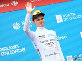 Vuelta a Espa�a: Oscar Onley: "Intentar� recuperar tiempo en las pr�ximas etapas de monta�a"
