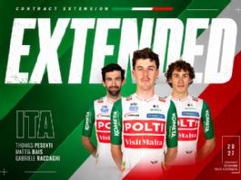 Mattia Bais, Thomas Pesenti y Gabriele Raccagni renuevan con Polti-VisitMalta Mattia Bais, Thomas Pesenti y Gabriele Raccagni renuevan con Polti-VisitMalta