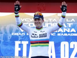 Volta a la Comunitat Valenciana: Remco Evenepoel: "Respeto la decisi�n de la organizaci�n"