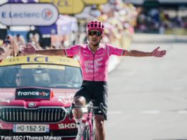 Tour de Francia: Richard Carapaz: "Volver a ganar me ha costado mucho" Tour de Francia: Richard Carapaz: "Volver a ganar me ha costado mucho"
