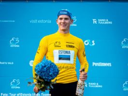 Romet Pajur vuela en el ef�mero pr�logo del Tour de Estonia