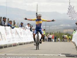 David Caicedo gana en Cotopaxi la 3� etapa, Bayron Guam� sigue l�der de la Vuelta a Ecuador