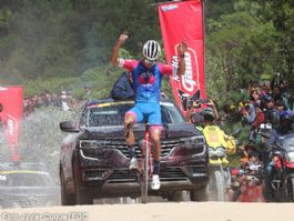 Sergio Arias se impone en Monte Elim y Cristian Rico mantiene el liderato de la Vuelta a Guatemala Sergio Arias se impone en Monte Elim y Cristian Rico mantiene el liderato de la Vuelta a Guatemala