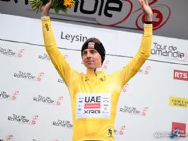 Tour de Romand�a: Tadej Pogacar: "Para m� es importante ganar"