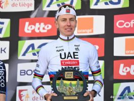 Lieja-Basto�a-Lieja: Tadej Pogacar: "Significa mucho ganar otra vez una de las grandes carreras del a�o"