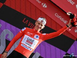 Vuelta a Espa�a: Tadej Pogacar: "Me he salvado de una ca�da, estoy contento"