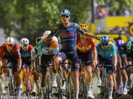 Tim Merlier gana al esprint en Burdeos la 7ª etapa del Tour de Francia, Pogacar sigue líder Tim Merlier gana al esprint en Burdeos la 7ª etapa del Tour de Francia, Pogacar sigue líder