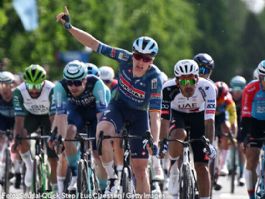 Tim Merlier impone su velocidad en Békéscsaba y estrena el liderato del Tour de Hungría Tim Merlier impone su velocidad en Békéscsaba y estrena el liderato del Tour de Hungría