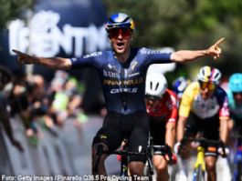 Tour de los Alpes: Tom Pidcock: "Con mi lesi�n y el tiempo parado, ha sido dif�cil"