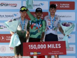 Iv�n Ramiro Sosa gana en Kiran y se viste de l�der en el Tour de Turqu�a