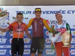 Alexis Renard culmina la fuga y gana el Tour de Vendée, Xabier Berasategi segundo Alexis Renard culmina la fuga y gana el Tour de Vendée, Xabier Berasategi segundo