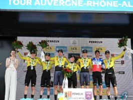 Visma gana la crono por equipos y Alex Baudin sigue líder del Tour Auvernia-Ródano-Alpes Visma gana la crono por equipos y Alex Baudin sigue líder del Tour Auvernia-Ródano-Alpes