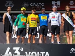 Tiago Antunes lidera la Vuelta al Alentejo tras la victoria de Alexis Guérin en la Serra de São Mamede Tiago Antunes lidera la Vuelta al Alentejo tras la victoria de Alexis Guérin en la Serra de São Mamede