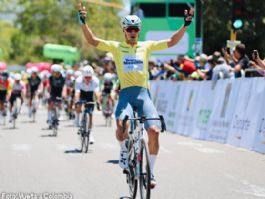 Wilmar Paredes completa el tres de tres en Neiva y refuerza su liderato en la Vuelta a Colombia