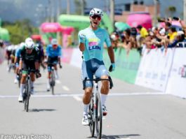 Wilmar Paredes impone su potencia en Pitalito y estrena el liderato de la Vuelta a Colombia 2026