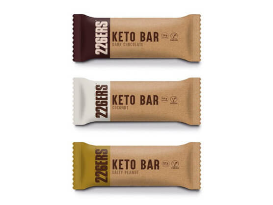 Nuevas barritas Keto Bar de 226ERS, con ms energa de larga duracin