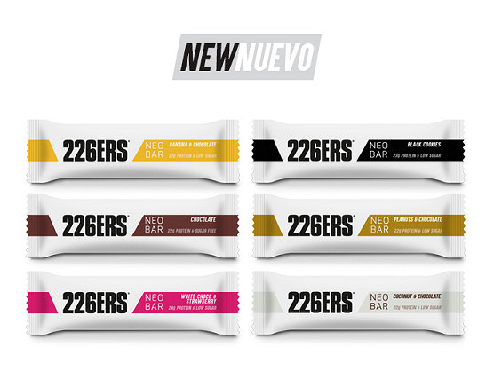 226ERS mejora la textura de las Neo Protein Bar y aade sabores nuevos
