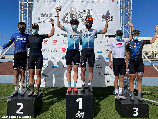 Markt y Lisbygd, campeones de la 4 Stage MTB Race Lanzarote 2022