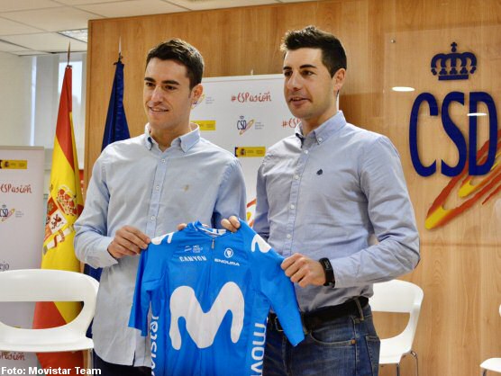 Albert Torres y Sebastin Mora corrern en el Movistar Team