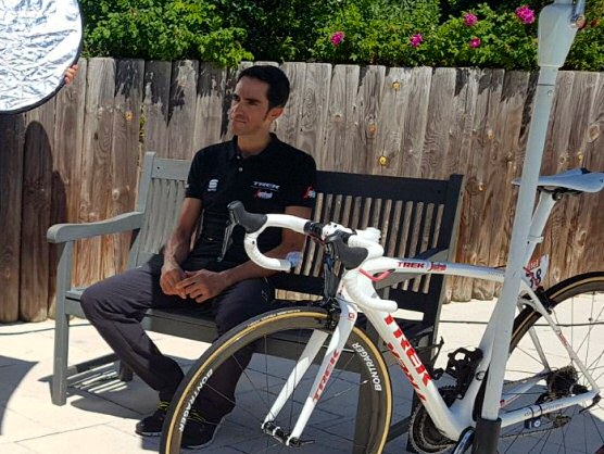 Tour de Francia: Alberto Contador: "Sin las cadas estara luchando por el maillot amarillo"