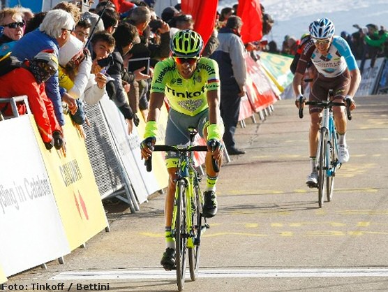 Volta a Catalunya: Contador: "Estoy contento, aunque las sensaciones no han sido muy buenas" Volta a Catalunya: Contador: "Estoy contento, aunque las sensaciones no han sido muy buenas"