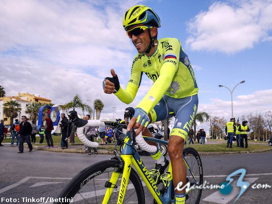 Vuelta al Algarve: Contador: "La carrera es un poco tensa"