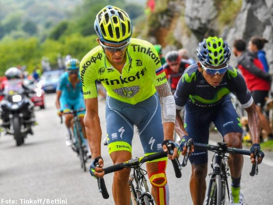 Vuelta a España: Alberto Contador: "La subida se me ha hecho larga" Vuelta a España: Alberto Contador: "La subida se me ha hecho larga"