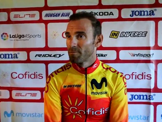 Alejandro Valverde, al frente de la Seleccin Espaola para el Mundial de Yorkshire