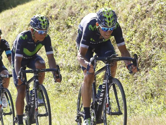 Tour de Francia: Valverde: "Froome está intratable pero Quintana también" Tour de Francia: Valverde: "Froome está intratable pero Quintana también"