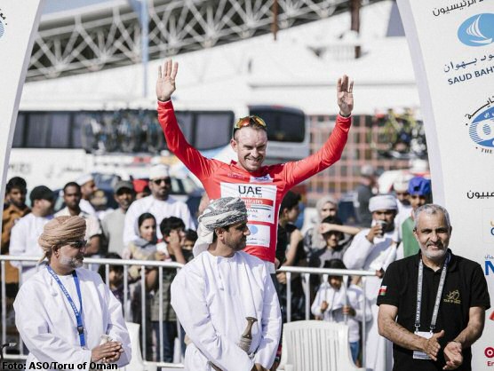 Alexander Kristoff, al sprint, primer líder del Tour de Omán Alexander Kristoff, al sprint, primer líder del Tour de Omán