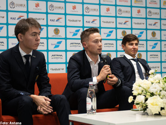 Lpez ser lder del Astana en el Giro, Lutsenko en el Tour y De la Cruz en La Vuelta