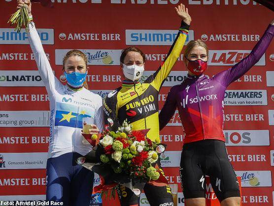 Marianne Vos se lleva la Amstel Gold Race femenina, Mavi Garca sexta