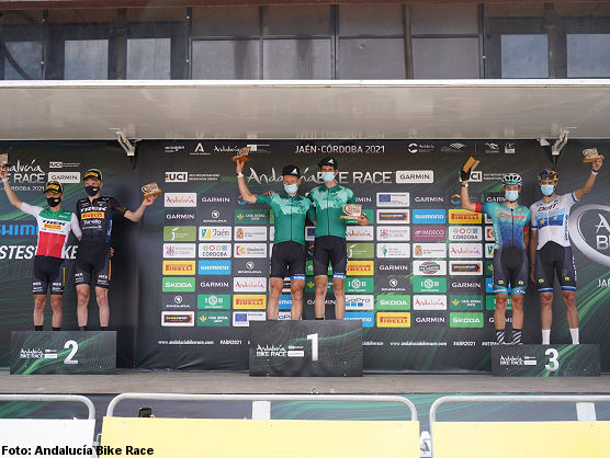 Andaluca Bike Race: Huber y Schenller se llevan la Flash Stage
