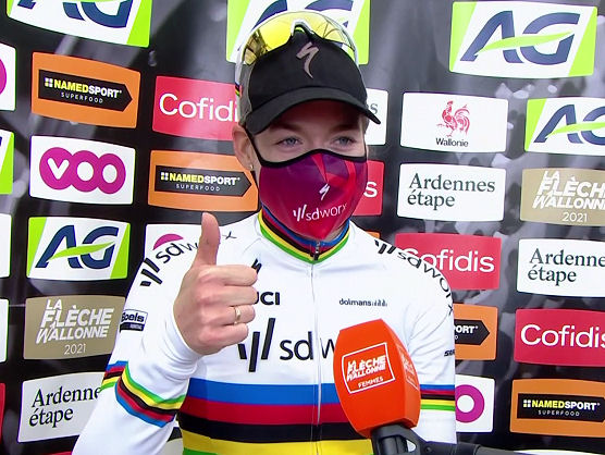 Flecha Valona: Van der Breggen: "Ganar siete veces en el Muro de Huy es algo increíble" Flecha Valona: Van der Breggen: "Ganar siete veces en el Muro de Huy es algo increíble"