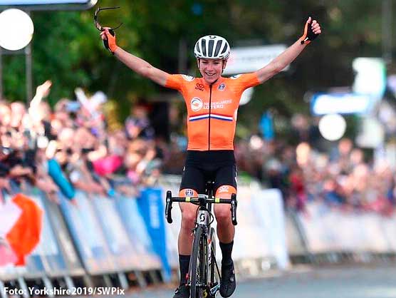 Annemiek van Vleuten, nueva Campeona del Mundo de ciclismo en ruta