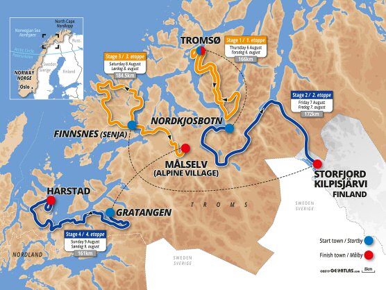 La Arctic Race de Noruega 2020 se suspende La Arctic Race de Noruega 2020 se suspende