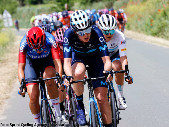 Aude Biannic regresará al Movistar Team en 2025 tras su maternidad Aude Biannic regresará al Movistar Team en 2025 tras su maternidad