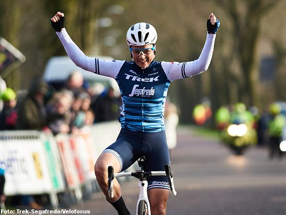Audrey Cordon-Ragot gana en solitario la Drentse Acht van Westerveld