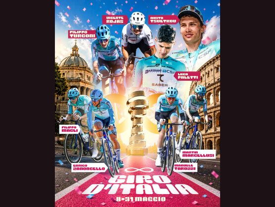 Bardiani-CSF 7 Saber confirma su equipo para el Giro de Italia 2026