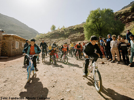 Bicis para la Vida by Skoda regresa a Marruecos y entrega 35 bicis en el Valle de Tessaut