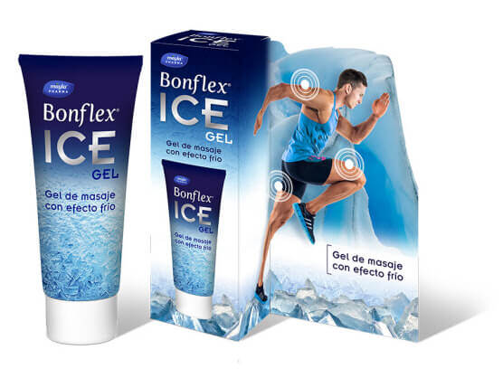 Bonflex Ice Gel, el gel de efecto fro que favorece la recuperacin muscular