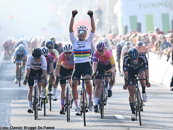 La campeona del Mundo Elisa Balsamo se lleva la Brujas-La Panne