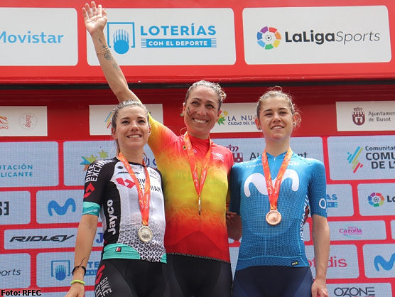 Campeonato de Espaa: Mavi Garca renueva el ttulo en lnea