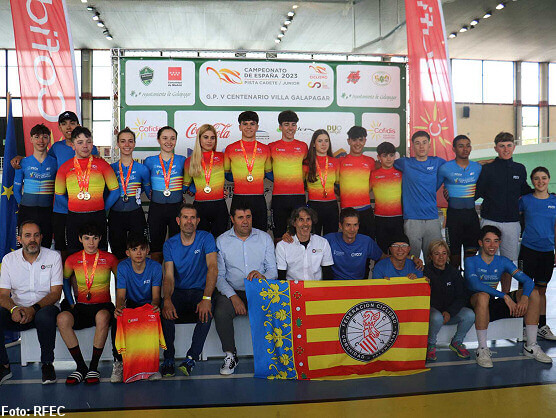 El Campeonato de Espaa de Pista Junior y Cadete concluye con el Keirin y la Puntuacin