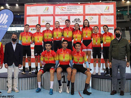 Calvo-Amondarain y Mora-Bonillo, nuevos campeones de Espaa de Madison