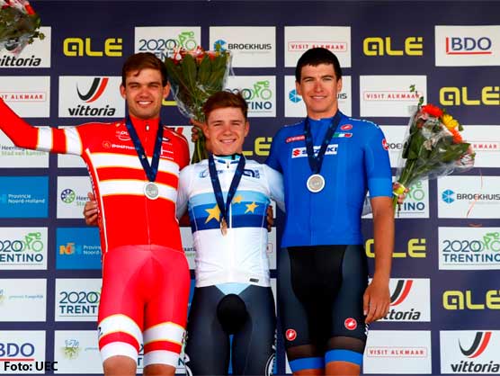 Campeonato de Europa: Remco Evenepoel otra vez campeón de Europa de contrarreloj Campeonato de Europa: Remco Evenepoel otra vez campeón de Europa de contrarreloj