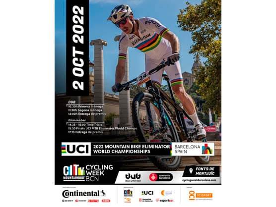 Barcelona acoger los Campeonatos del Mundo de BTT Eliminator el 2 de octubre