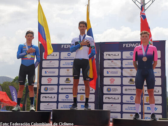 Colombia, Chile y Estados Unidos coparon el podio en el Panamericano de ciclismo