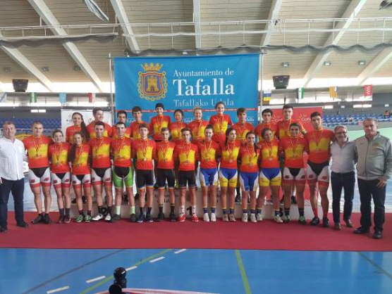Cataluña en juniors y Euskadi y Baleares en cadetes dominan los Nacionales de pista Cataluña en juniors y Euskadi y Baleares en cadetes dominan los Nacionales de pista